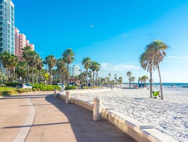 Beach Walk Clearwater florida