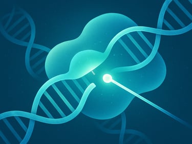 Illustration of CRISPR technique