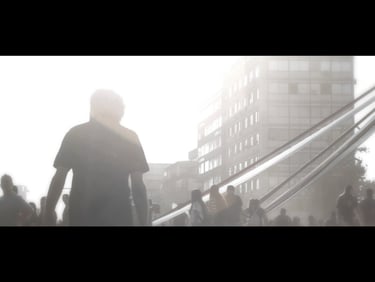 El atardecer