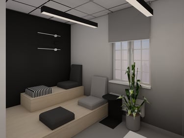 Biuro "8 devices" interjero vizija