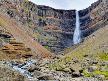 Hengifoss in the East of Iceland