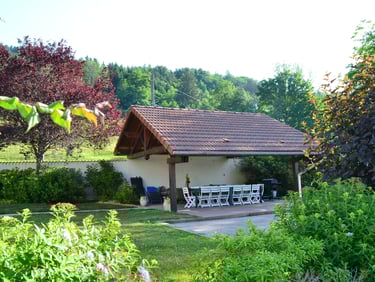 Espace repas extérieur