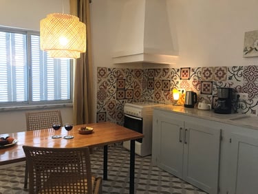 foto keuken Vakantie Appartement Portugal