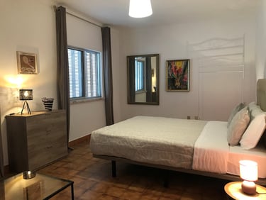 foto slaapkamer appartement Portugal