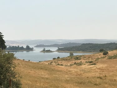 Foto van stuwmeer Marechal Carmona