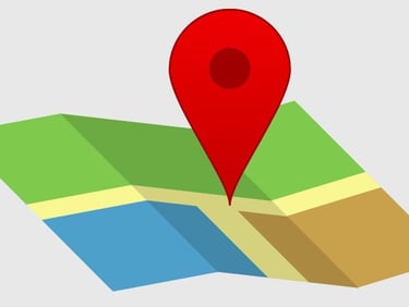 map graphic art