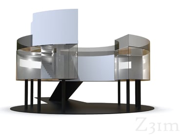 MODERN UNIQUE PAVILION BY EGLE ALEJEVAITE WWW.EGLEDESIGN.NET