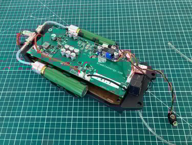 Hydrogen-powered radio controller car
