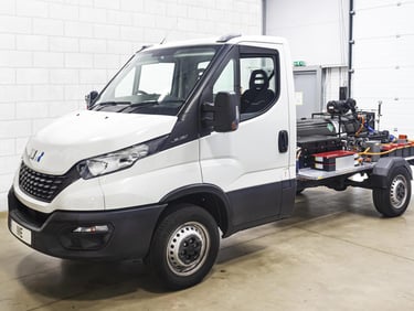 H2lix demonstrator hydrogen powered light commercial vehicle