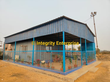 20x20 portable cabin at coal mining project