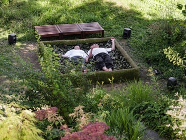 Outdoor participatory Installation - adegio in cadelon