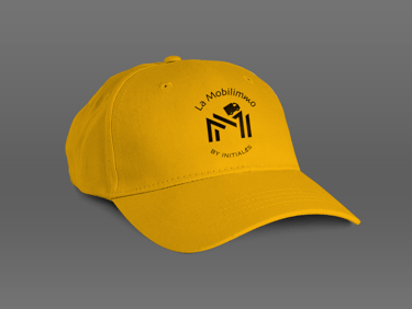 Logo Mobilimmo sur casquette