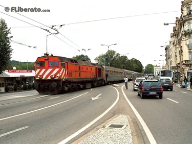 Comboio especial PTG 1963+1461 Coimbra Lousã