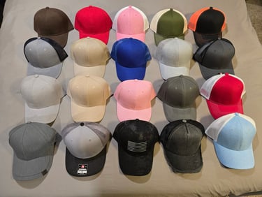 In Stock Hats (Fronts)