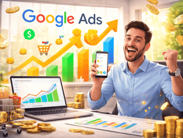 imagem de cliente feliz 