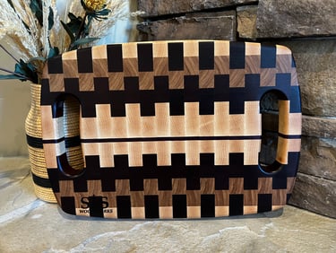 Double Handle. Hard Maple, Hickory, Wenge
