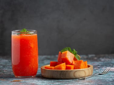 papaya coconut sugarcane