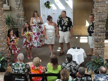 Spellbound Ceremonies beach themed second wedding