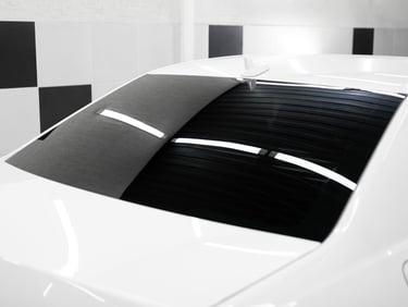 car rear window repaired