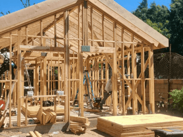 ADU construction in San Fernando Valley for backyard living space and garage conversions