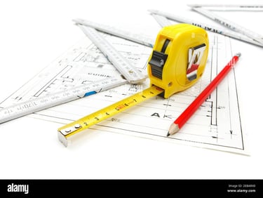 Measurement-based drawings for technical planning in San Fernando Valley