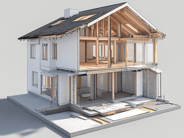 3D rendering for renovation concepts in San Fernando Valley