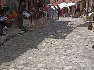Old Town Bar during a private tour from Podgorica