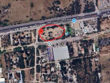 Terreno en venta en Monterrey, cerca del Libramiento Saltillo Nuevo Laredo.