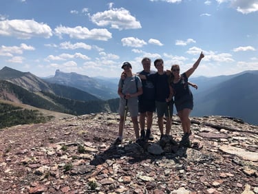 Guided Hikes in Waterton, summit moments