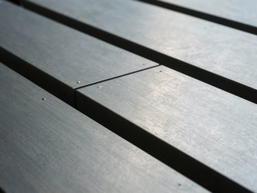 Abstract structural geometry representing scalable database partitions, steel and slate tones, cool diffused lighting, 35mm photography