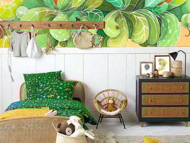 papier peint pour chambre d'enfant bébé