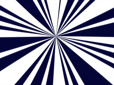 Wide panoramic abstract 3d render, geometric data visualization of converging data streams, deep navy and stark white, crisp lighting, high contrast.