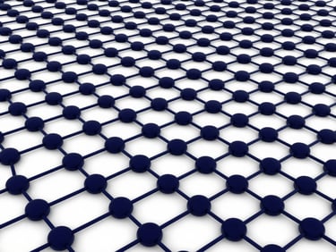 Wide panoramic abstract 3d render, architectural grid layout representing programmatic nodes, deep navy and stark white, crisp lighting, high contrast.