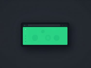 Minimalist tech photography showing a clean user interface of a machine learning model training dashboard on a dark screen, cool low-key studio lighting, deep charcoal backgrounds, sharp focus
