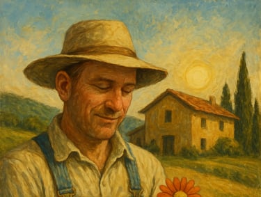 Contadino in Agriturismo