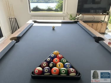 Ty Bayon - Découvrons ensemble notre gîte - Table de billard
