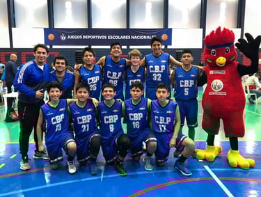 Equipo U14 en los Juegos Deportivos Escolares Nacionales