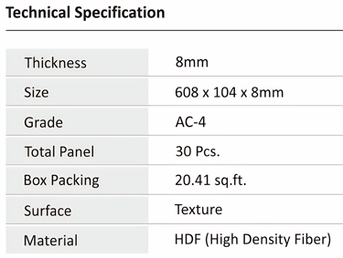cobra herringbone flooring specification