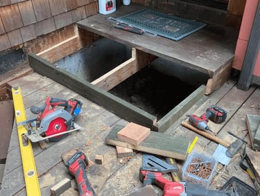 wooden floor house renovation