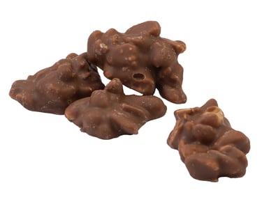 Pindarotjes met melkchocolade