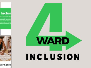4ward inclusion responsive mobile mock for website mobile design service.