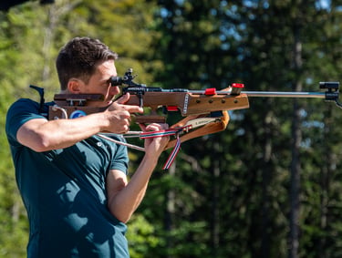 Stages immersif et sportif dans le monde du biathlon avec l'ESF Autrans dans le Vercors