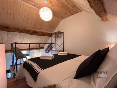 26 01 ESCALE 1695 Chambre PISTE NOIRE lit DOUBLE2 FL