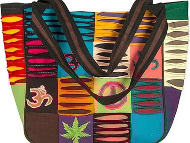 Large Tote Shoulder Bag Handmade