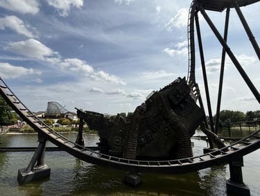 Krake heide park b&m dive coaster