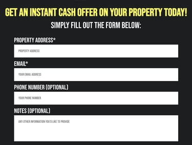 Instant cash offer for ontario homes