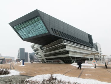 WU Wien-Library & Learning Center, Zaha Hadid Architects