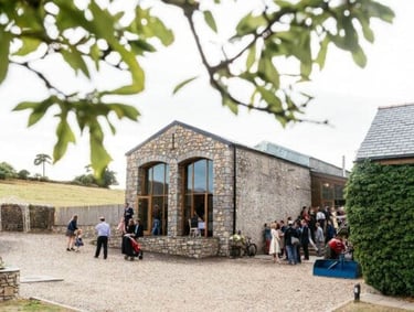 Rosedew Farm, The Farmer's Barn, Llantwit Major main building daytime.