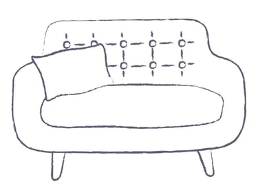 A comfy lounge chair