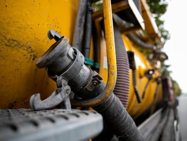 caminhão de sucção